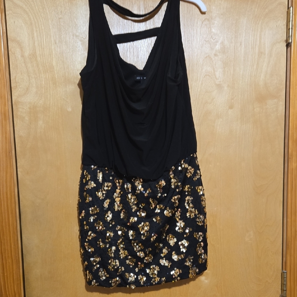 As U Wish Black Dress